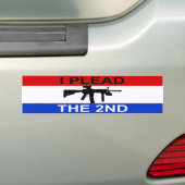 Ik geef leiding aan de tweede Bumpersticker (Op auto)