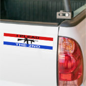 Ik geef leiding aan de tweede Bumpersticker (Op Truck)