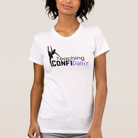 Ik geef les aan ConfiDance - Dance Teacher T-shirt (Voorkant)