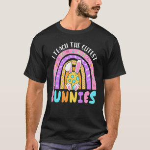 Ik geef les aan de cutest Bunnies cute Teacher Rai T-shirt