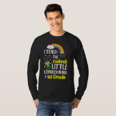 ik geef les aan de kleinste leprechaunes 1e klas p t-shirt (Voorkant volledig)