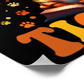 Ik geef les aan de liefste kleine tijgerleraar poster (Hoek)