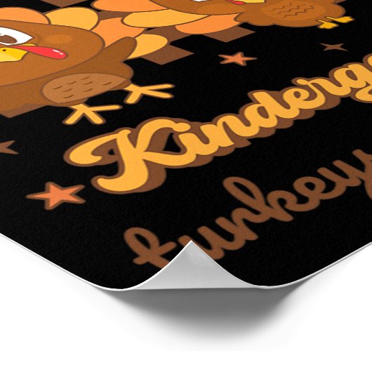 Ik geef les aan de meest gangbare kleuterkalkoenen poster (Hoek)