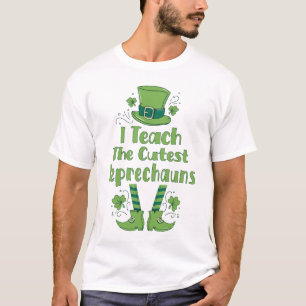 Ik geef les aan de Schattigee Leprechauns St. Patr T-shirt