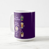 Ik geef les, dus ik drink koffie koffiemok (Voorkant links)