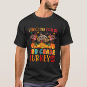 Ik geef les in de derde klas Thanksgiving Turkije T-shirt (Voorkant)