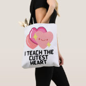 Ik geef les in de meest dunne harten tote bag (Dichtbij)