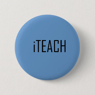 Ik geef les ronde button 5,7 cm
