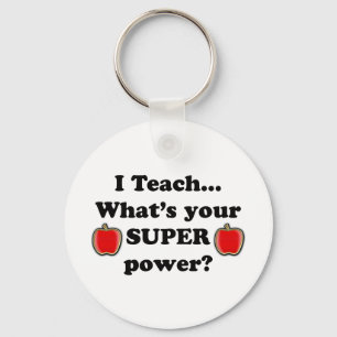 Ik geef les sleutelhanger