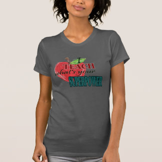 Ik geef les...uw superkracht t-shirt