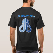 Ik geef mijn RECHTSE noot om kanker te verslaan. T-shirt (Achterkant)