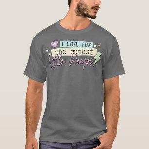 Ik geef om de kutste kleine piepers t-shirt