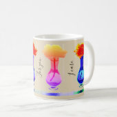 Ik geef om je roos koffie mok (Voorkant rechts)