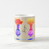 Ik geef om je roos koffie mok (Center)