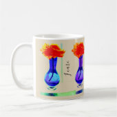 Ik geef om je roos koffie mok (Links)