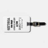 Ik geef om Violin Bagagelabel (Voorkant horizontaal)