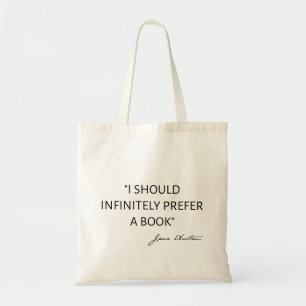 Ik Geef Oneindig de Voorkeur Aan Een Boek I - Jane Tote Bag