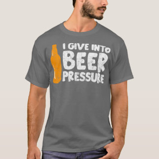 Ik geef toe aan bierdruk 2 t-shirt
