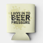 Ik geef toe aan de bierdruk Funny Beer Koelbox Blikjeskoeler (Achterkant)