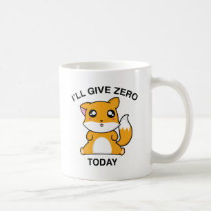 Ik geef vandaag Zero Fox Koffiemok