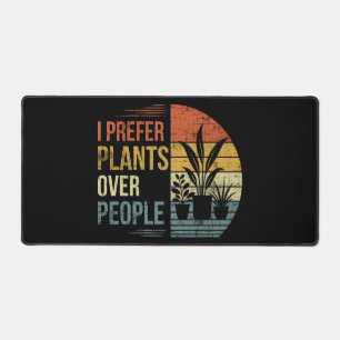 Ik Geef Voorkeur Aan Planten Boven Mensen Retro Pl Bureaumat