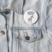 Ik? Gek? Knop Ronde Button 5,7 Cm (In situ)