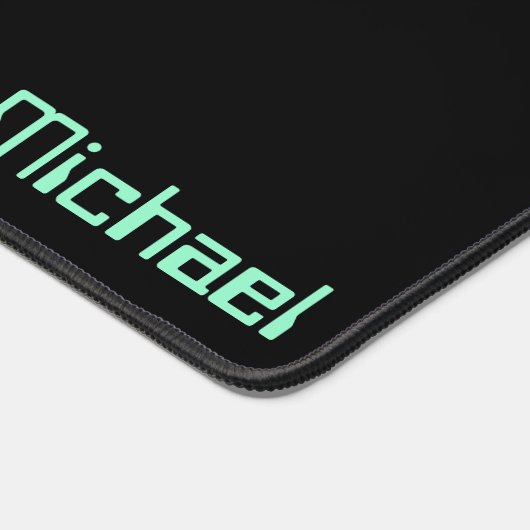 Ik geloof Alien Flying UFO Ruimteschip Pixel Art Bureaumat (Hoek)