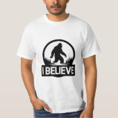 Ik geloof Bigfoot T-shirt (Voorkant)
