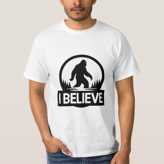 Ik geloof Bigfoot T-shirt (Voorkant)