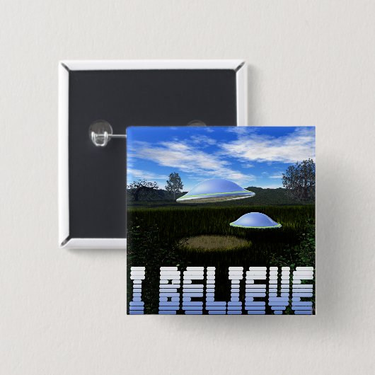 Ik geloof Button (Voorkant /achterkant)