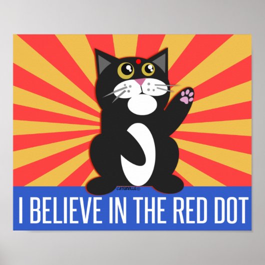 Ik geloof Cat Poster (Voorkant)