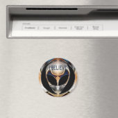 IK GELOOF CHROME ALIEN HEAD MAGNEET (Insitu (Vaatwasser))