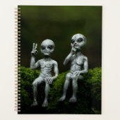 IK GELOOF. Cute Alien Planner (Voorkant)