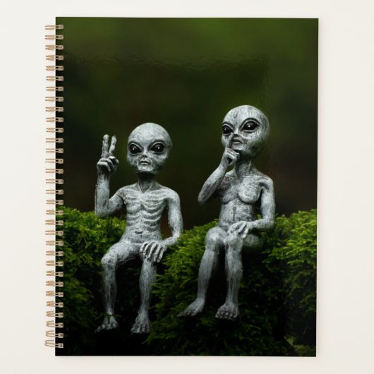 IK GELOOF. Cute Alien Planner (Voorkant)