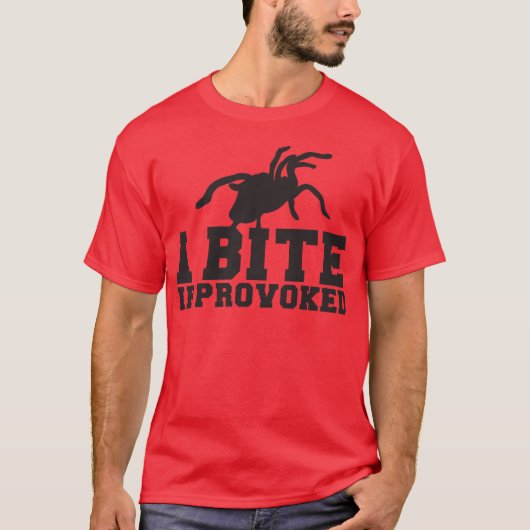Ik geloof dat als PROVOKED Arach Tarantula het ont T-shirt (Voorkant)