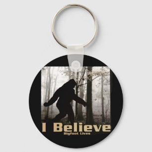 Ik geloof dat Bigfoot leeft Sleutelhanger