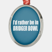 Ik Geloof Dat Bridger Bowl Beter Is Metalen Ornament (Links)