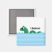 Ik geloof dat Champ de ChamPlain Monster is Magneet (Voorkant / Achterkant)