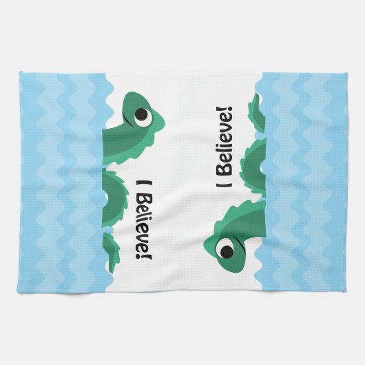 Ik geloof dat Champ de ChamPlain Monster is Theedoek (Horizontaal)