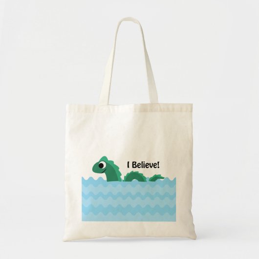 Ik geloof dat Champ de ChamPlain Monster is Tote Bag (Voorkant)