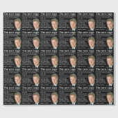 Ik geloof dat de regering die het minst regeert, d cadeaupapier (Vlak)