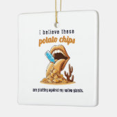 Ik geloof dat deze chips plannen tegen keramisch ornament (Links)