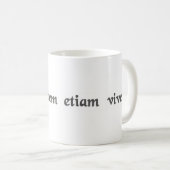 Ik geloof dat Elvis leeft. Koffiemok (Voorkant rechts)