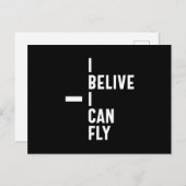 Ik geloof dat ik Inspirerend ondernemer Gif kan vl Briefkaart (Voorkant / Achterkant)