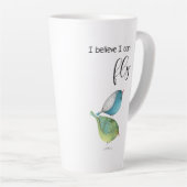 "Ik geloof dat ik kan vliegen" mok ontwerp (Rechterhoek)