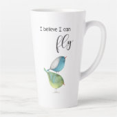 "Ik geloof dat ik kan vliegen" mok ontwerp (Rechts)