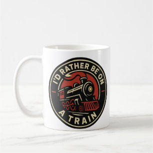 Ik Geloof Dat Ik Liever In Een Trein Zit Stoomloco Koffiemok