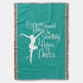 Ik geloof dat ik zal dansen deken (Voorkant Verticaal)