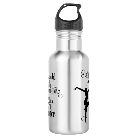 Ik geloof dat ik zal dansen waterfles  (Voorkant)