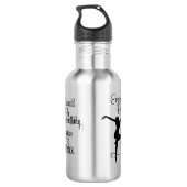 Ik geloof dat ik zal dansen waterfles  (Achterkant)